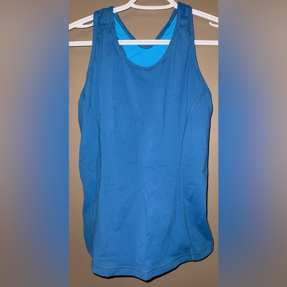 Lululemon Blue Tank Top